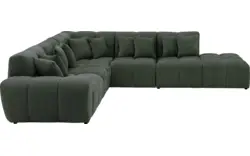 Goossens excellent hoekbank kubus groen stof - 8252752-goossens-excellent-kubus-bank-stof-groen-01 2